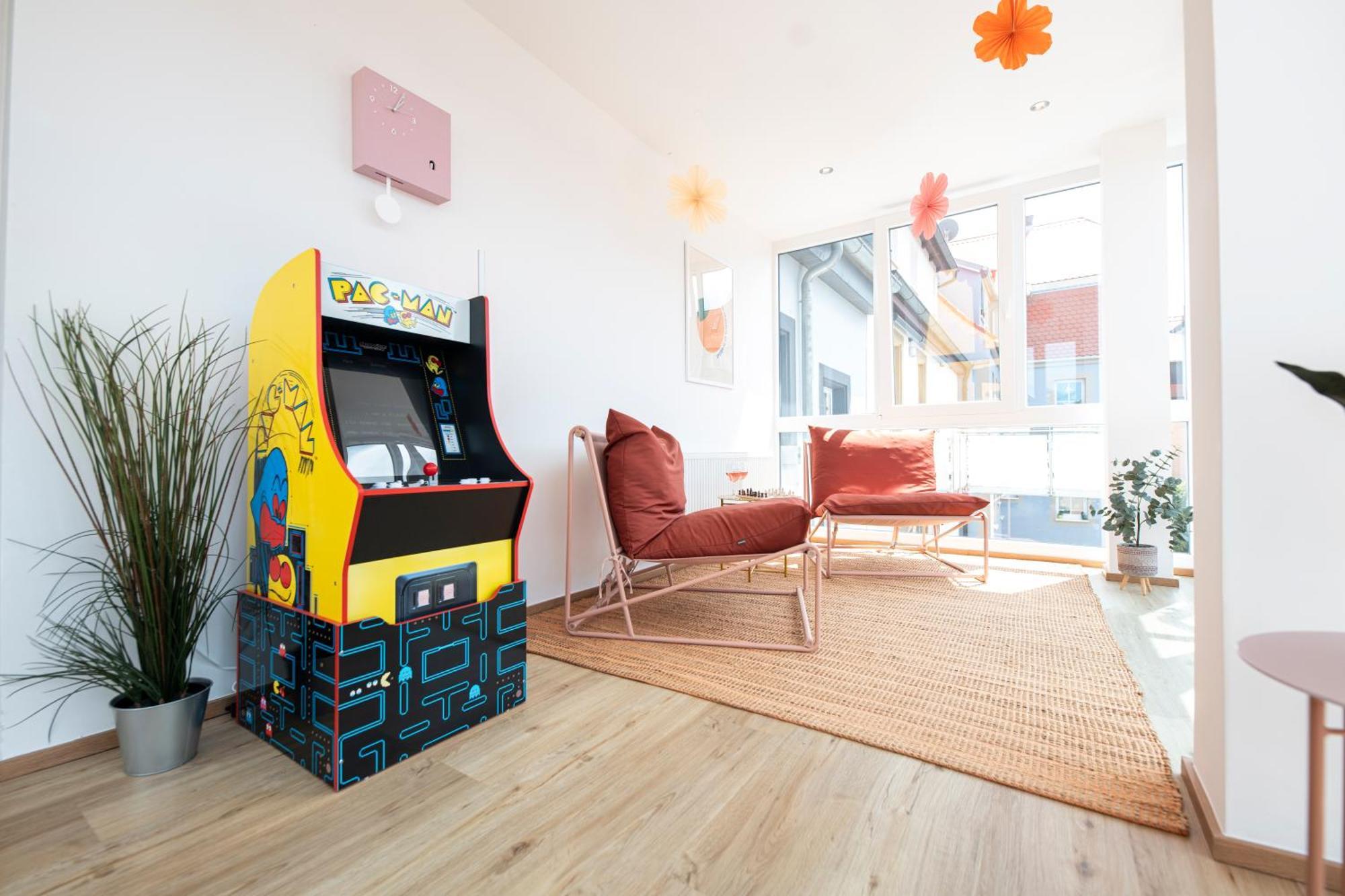 Bunter Hund - Zentrales Apartment, Parkplatz, Wintergarten, Kinderzimmer Apartment Rothenburg ob der Tauber